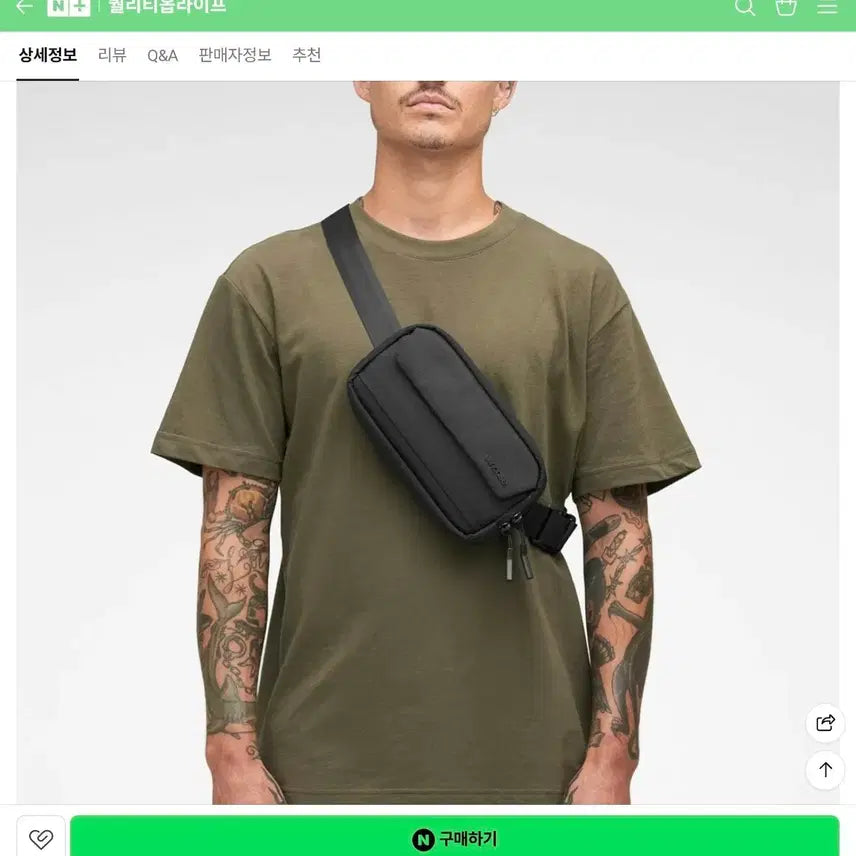[BUNJANG] Incase Crosstown Sling Bag / 인케이스 크로스타운 슬링백