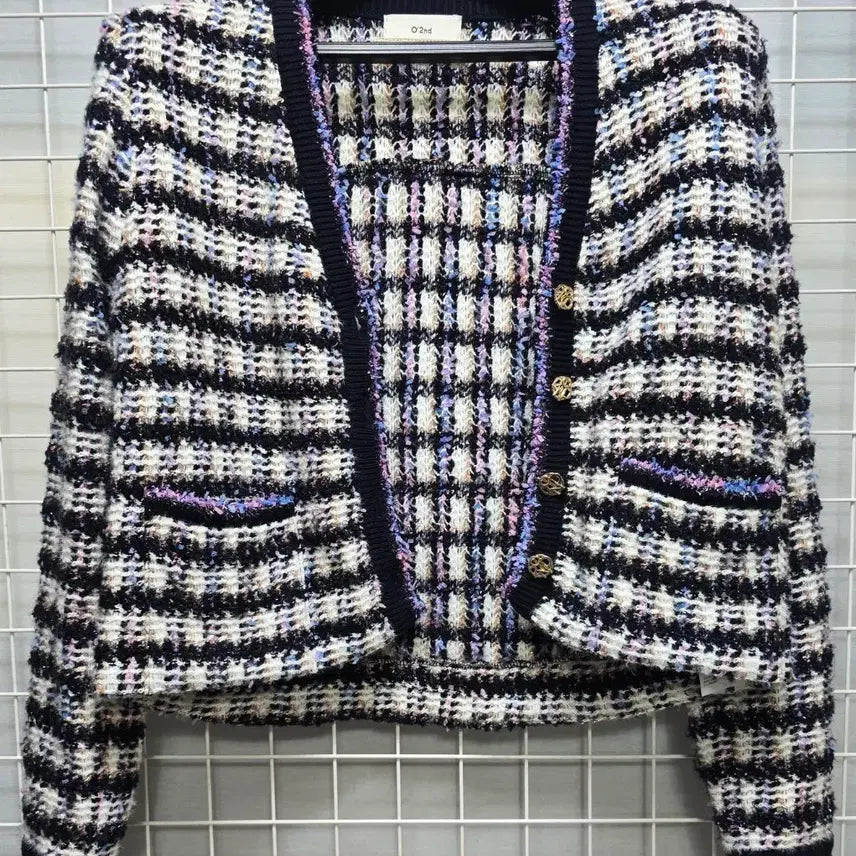 [BUNJANG] O2nd (Ozsecand) Tweed Jacket / 한섬 O2nd 오즈세컨 여성용 트위드 자켓