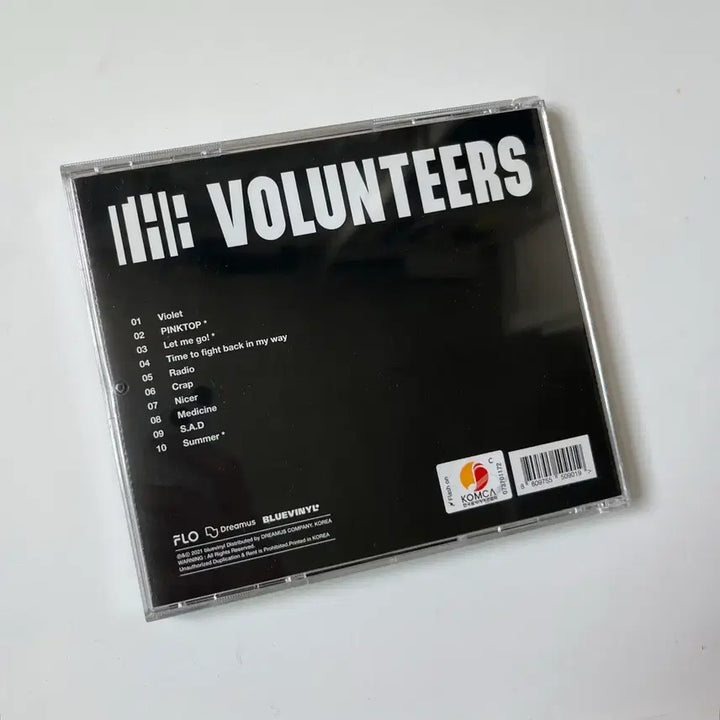 [SOLD OUT] 더 발룬티어스 1집 개봉CD [The Volunteers]