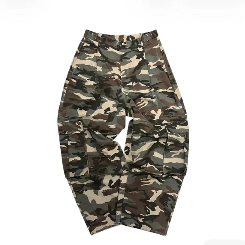 [BUNJANG] Undermycar Cargo Camo Pants Khaki / (1) 언더마이카 카고 카모 팬츠 카모 카키