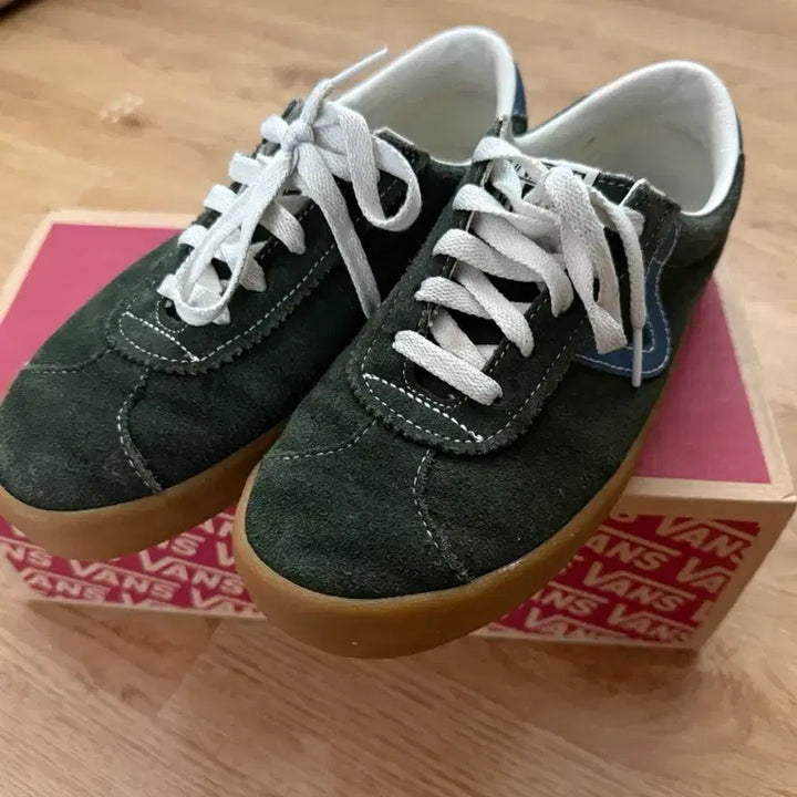 [BUNJANG] VANS Sport Low Sneakers Canvas Suede / VANS 반스 Sport Low 스포츠 로우 스니커즈 캔버스 스웨이드