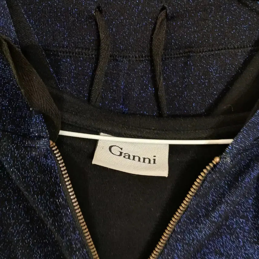 [BUNJANG] GANNI Navy Hoodie Jogger Set / GANNI 가니 후드 조거 셋업
