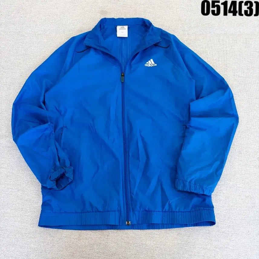[BUNJANG] Adidas Blue Windbreaker Jacket Size 95 / 아디다스 블루 바람막이 자켓 95 0514