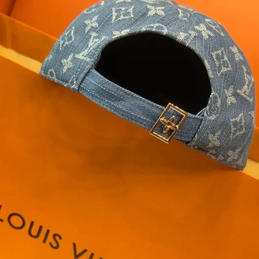 [BUNJANG] Louis Vuitton Blue Monogram Baseball Cap / 루이비통 블루 볼캡