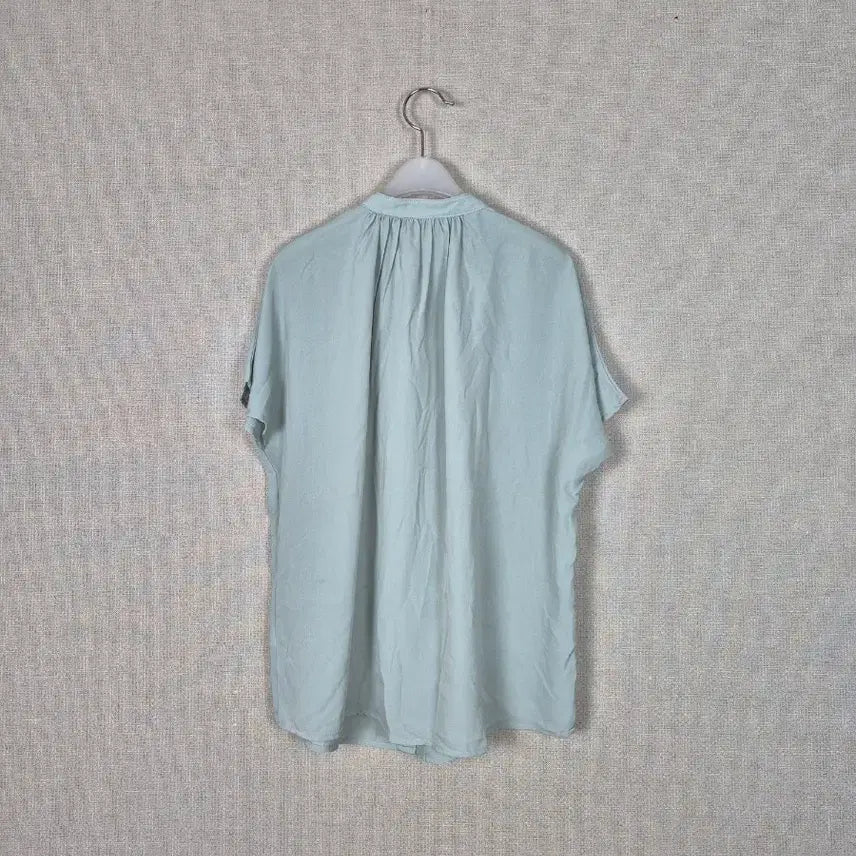 [BUNJANG] Light Mint Chiffon Blouse / 