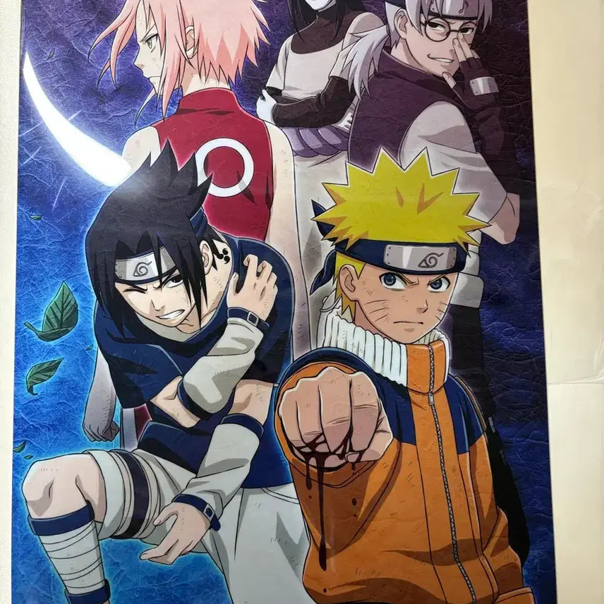 [BUNJANG] Naruto Official Art Book Clear File Bundle Set / 나루토 설정집 클리어파일(일괄)