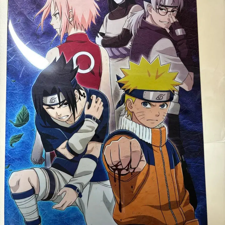 [BUNJANG] Naruto Official Art Book Clear File Bundle Set / 나루토 설정집 클리어파일(일괄)