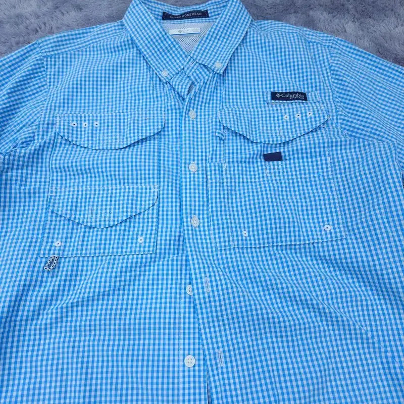 [BUNJANG] Columbia Short Sleeve Shirt M/M / M/M 콜롬비아 반팔 셔츠 | 0507A02