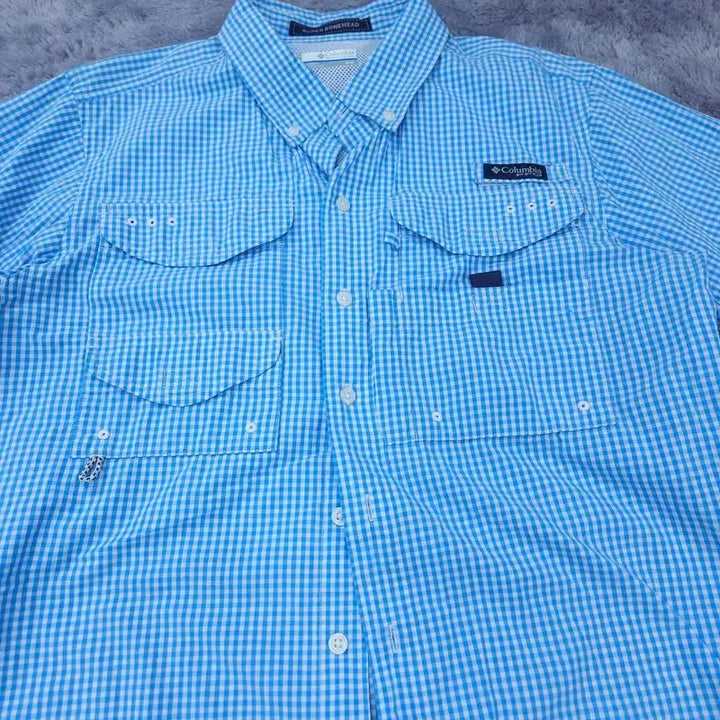 [BUNJANG] Columbia Short Sleeve Shirt M/M / M/M 콜롬비아 반팔 셔츠 | 0507A02