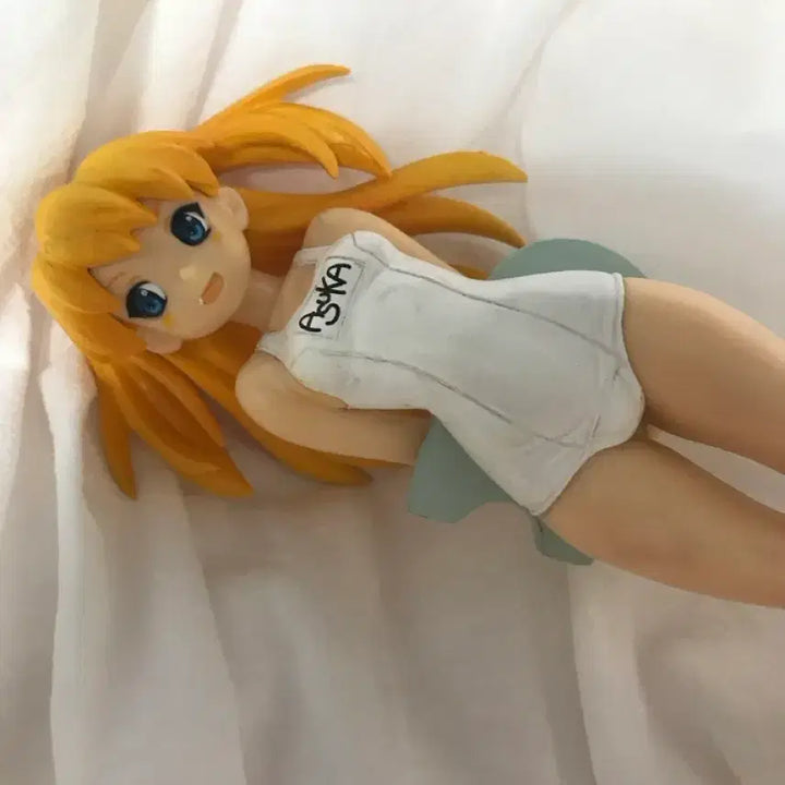[BUNJANG] Evangelion Asuka Langley Soryu Classic Swimsuit Figure / 에반게리온 고전 아스카 수영복 피규어 고전미소녀