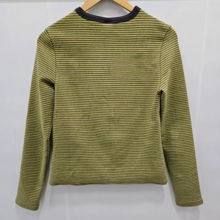 [BUNJANG] ENZOBLUES Striped Long Sleeve T-Shirt / ENZOBLUES 스트라이프 긴팔 티셔츠
