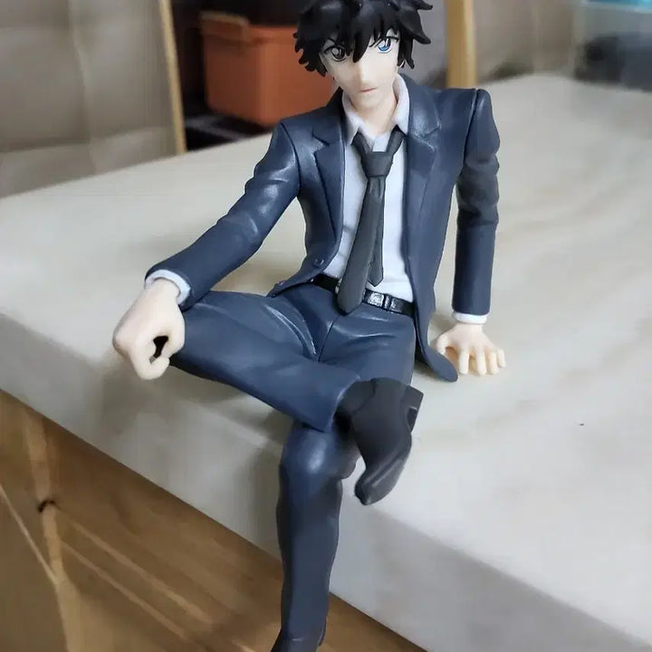 [BUNJANG] Detective Conan Jinpei Matsuda Sega Chokonose Noodles Stopper Figure / 명탐정코난 마츠다 진페이 세가 쵸코노세 누들스토퍼 피규어