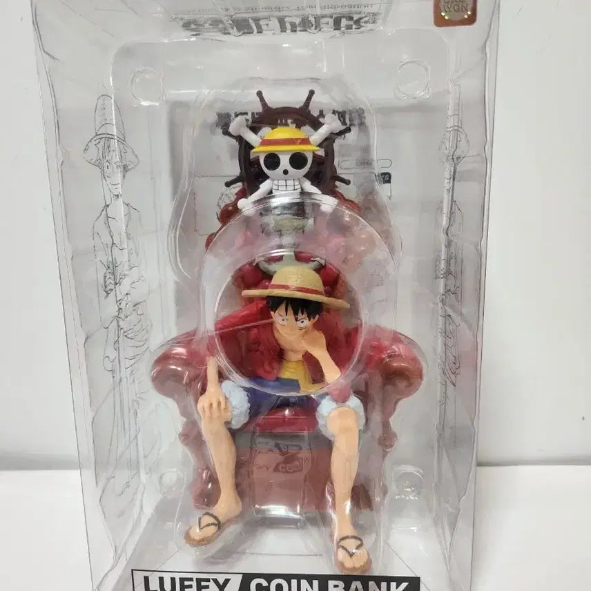 [SOLD OUT] 원피스 루피 코인뱅크 피규어 새상품