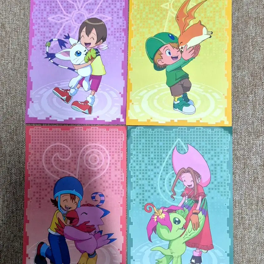[BUNJANG] Digimon Collaboration Cafe Postcard Set / 디지몬 콜라보 카페 엽서