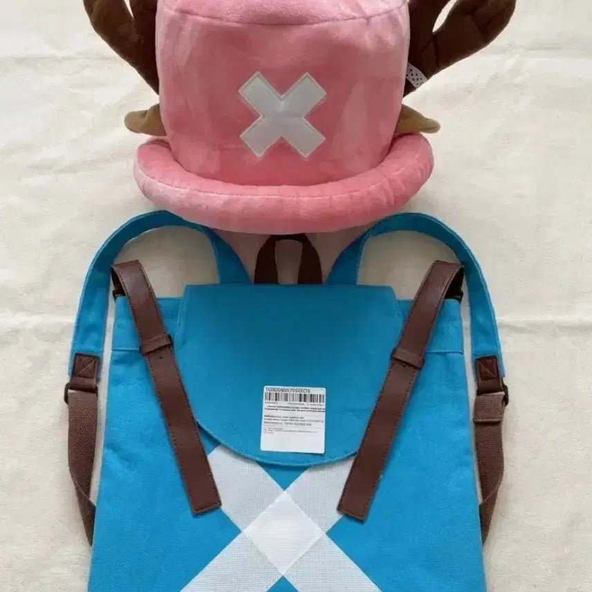 [BUNJANG] One Piece Chopper Hat &amp; Bag Set / 원피스 쵸파 모자 가방 판매 졸업사진 코스프레