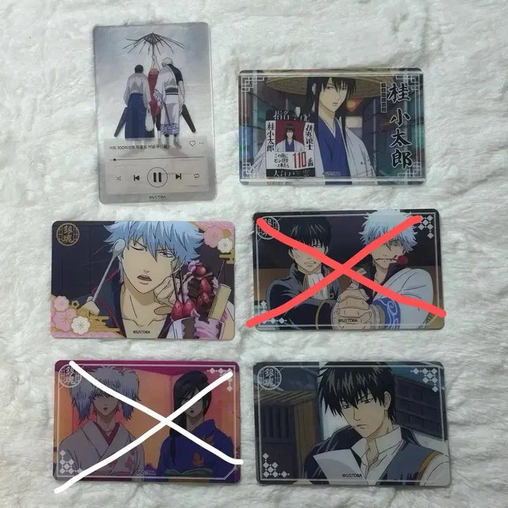 [BUNJANG] Gintama Korean Pop-up Acrylic Card Set Special Rare Included / 은혼 한국 팝업 아크릴카드 스페셜 레어 포함