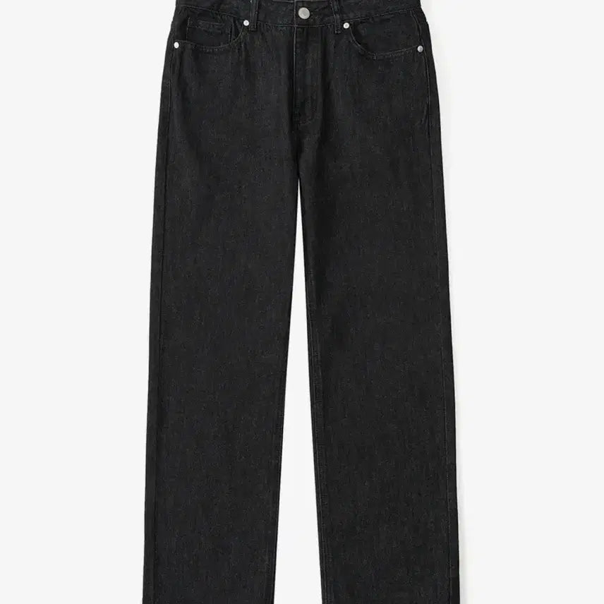 [BUNJANG] Xcontainer Raw Black Denim Pants / 엑스컨테이너 데님 팬츠 Raw black
