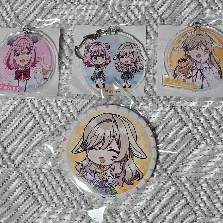 [BUNJANG] Watanare Ajisai Renako Kuji Goods Bundle Set (Sealed) / 와타나레 아지사이 레나코 쿠지 굿즈 미개봉 일괄 연인무리 백합