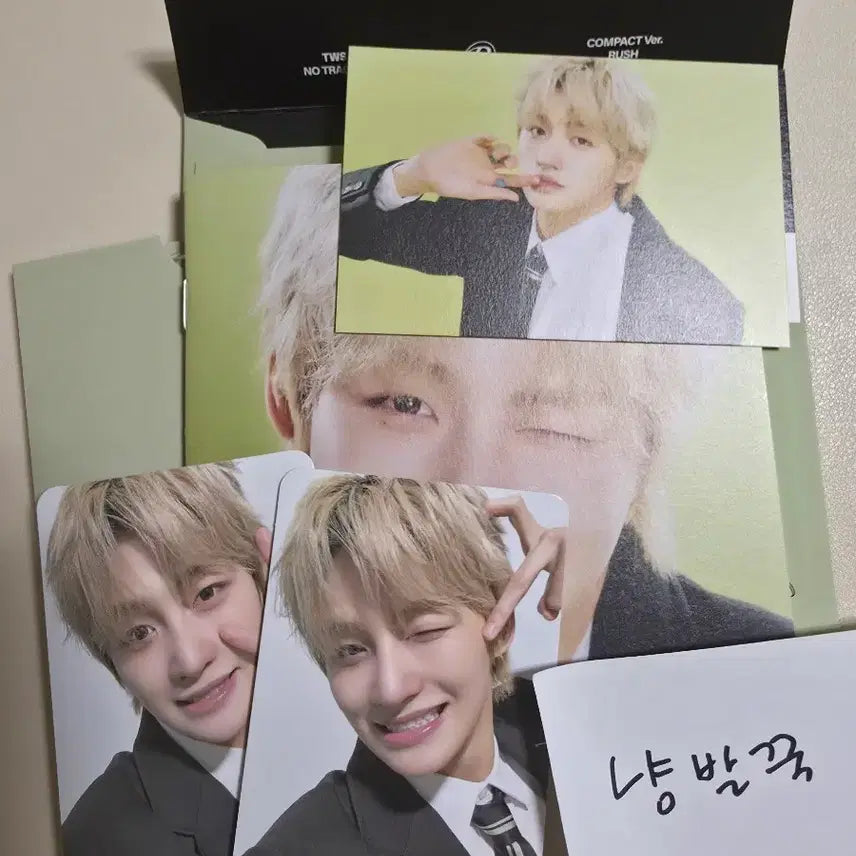 [BUNJANG] TWS NO TRAGEDY Compact Rush Ver. Jihoon Full Set / 투어스 &