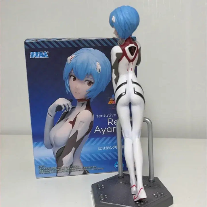 [BUNJANG] SEGA Evangelion Ayanami Rei Figure / 택포1.8) SEGA 에반게리온 아야나미 레이 피규어