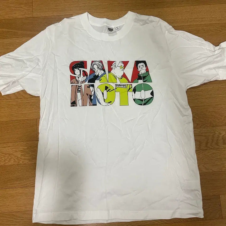 [BUNJANG] Sakamoto Days Collaboration Short Sleeve T-Shirt / 사카모토 데이즈 반팔 지유
