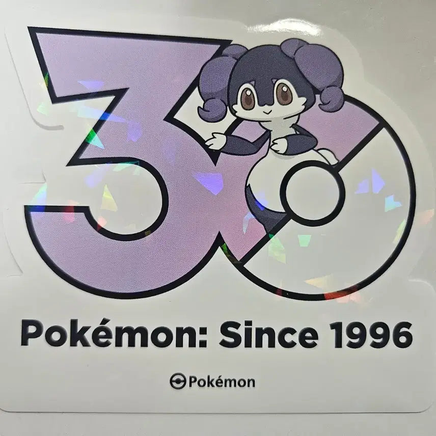 [BUNJANG] Pokemon 30th Anniversary Sticker Set / 포켓몬 30주년 스티커 에써르 암컷