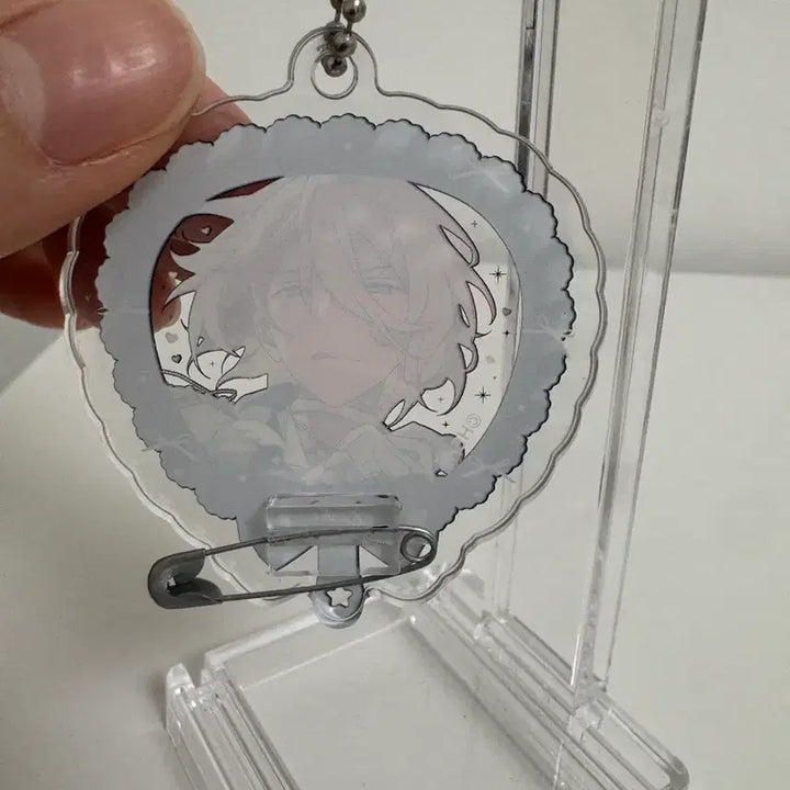 [BUNJANG] Ensemble Stars! Fine Eichi Uchiwa Charm Keychain / 앙스타 앙상블 스타즈 피네 에이치 우치와챰 키링