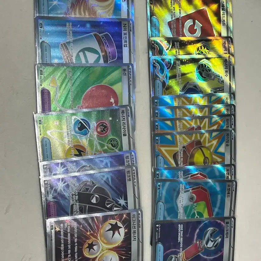 [BUNJANG] Pokemon Cards Item SR 17-Card Bundle (Including Special Red Card) / [포켓몬카드] 아이템 sr 17장 일괄 (스페셜 레드카드 포함)