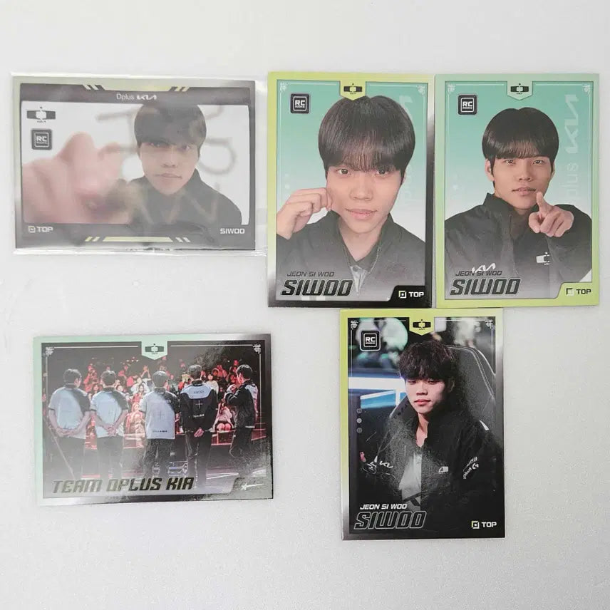 [BUNJANG] Dplus KIA 2025 Official Collection Card Siwoo Bundle Set / 디플러스 기아 2025 오피셜 컬렉션 카드 시우 일괄 판매