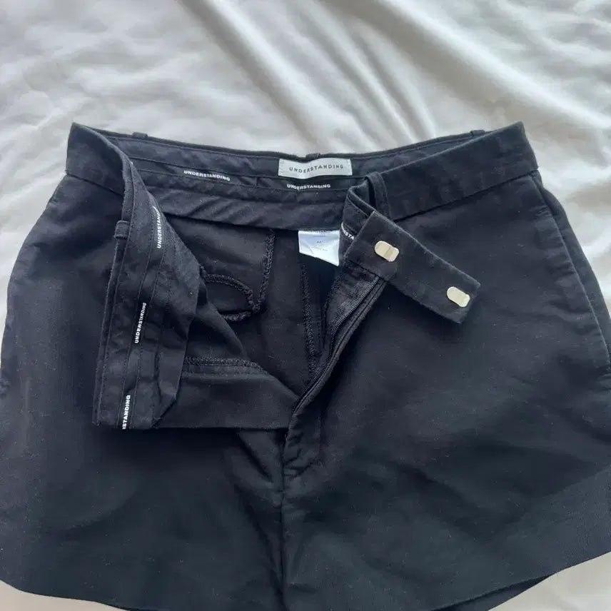 [BUNJANG] Understanding Black Wide Slacks / 언더스탠딩 블랙 와이드 슬랙스