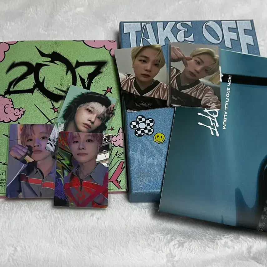 [BUNJANG] iKON 3rd Album Kim Jin Hwan Bundle Set / 아이콘 3집+김진환 207 개봉앨범 일괄