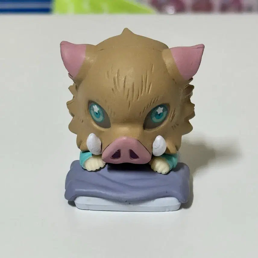 [BUNJANG] Demon Slayer Inosuke Hashibira Onemutan Gacha Figure - Volume 6 / 귀멸의 칼날 오네무탄 이노스케 가챠 피규어 어스 6탄 나비저택 병실