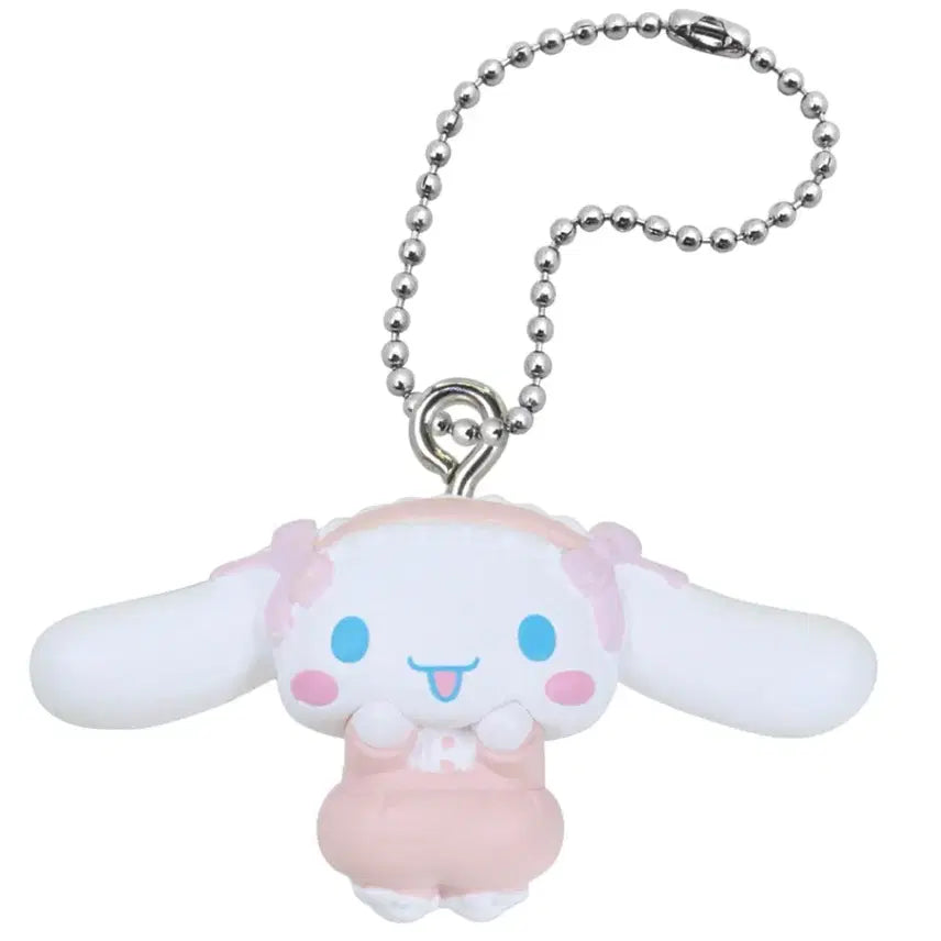 [BUNJANG] Sanrio Cinnamoroll Sweet Lolita Mascot Gacha Keychain / 산리오 시나모롤 스위트 로리타 마스코트 가챠 키링