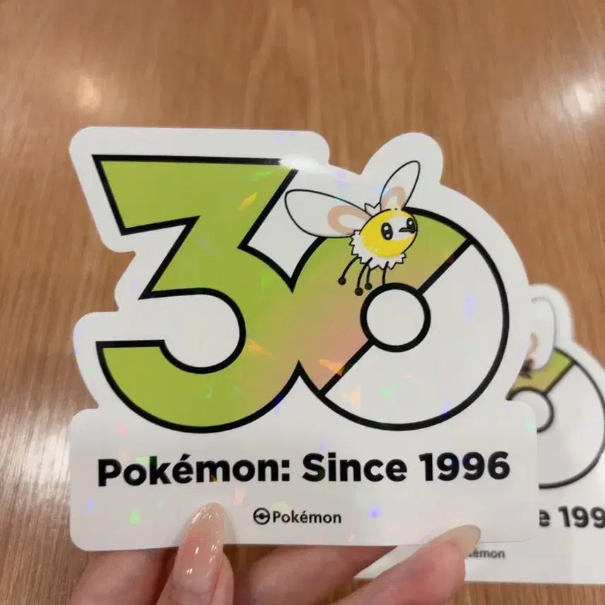 [BUNJANG] EVELY Erribon Set Pokemon 30th Anniversary Stickers / 에블리 에리본 세트 포켓몬 30주년 기념 스티커