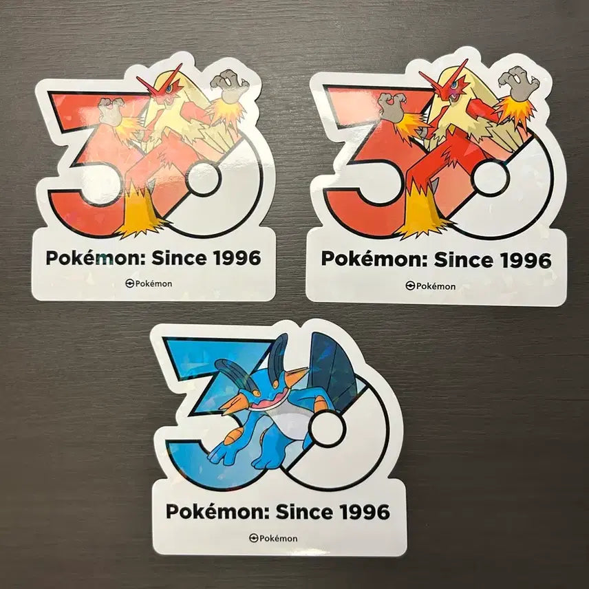 [BUNJANG] Bunchiko Pokemon 30th Anniversary Sticker Bundle Set / 번치코 대짱이 포켓몬 30주년 스티커