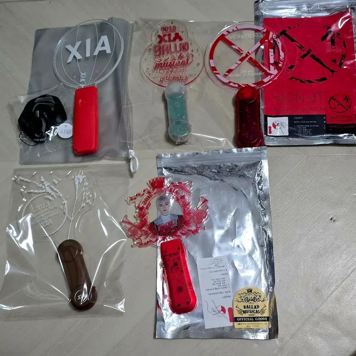 [BUNJANG] Kim Junsu Xiahtic Lightstick Bundle Set / 김준수 시아준수 응원봉 5종 일괄