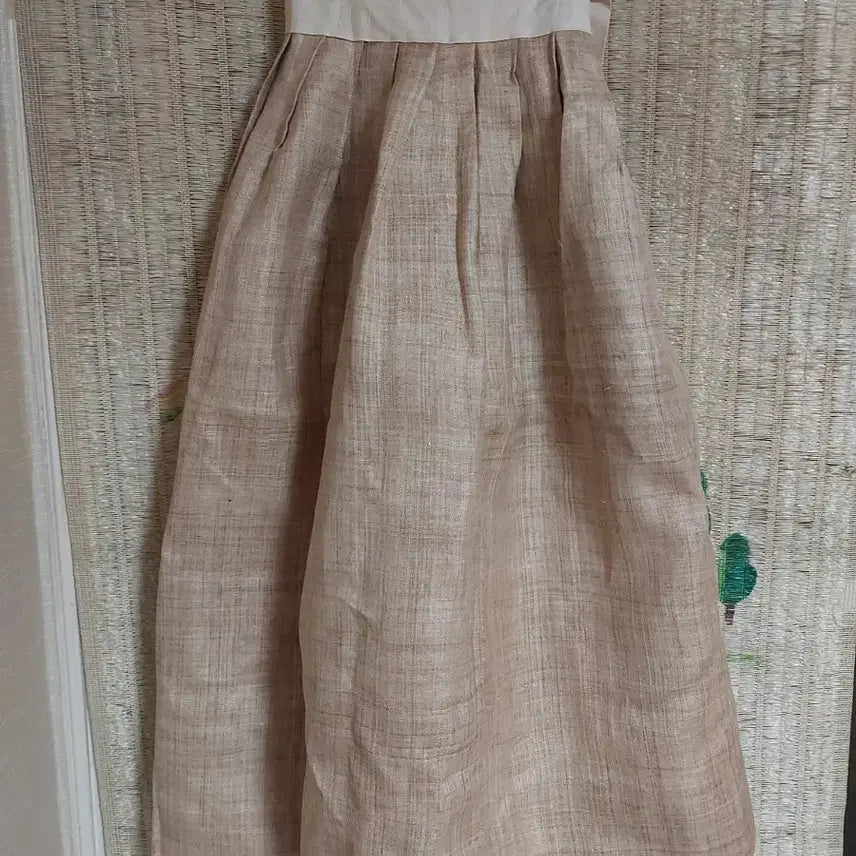 [BUNJANG] Vintage Hemp Skirt / 고전 삼베 허리치마 소장용