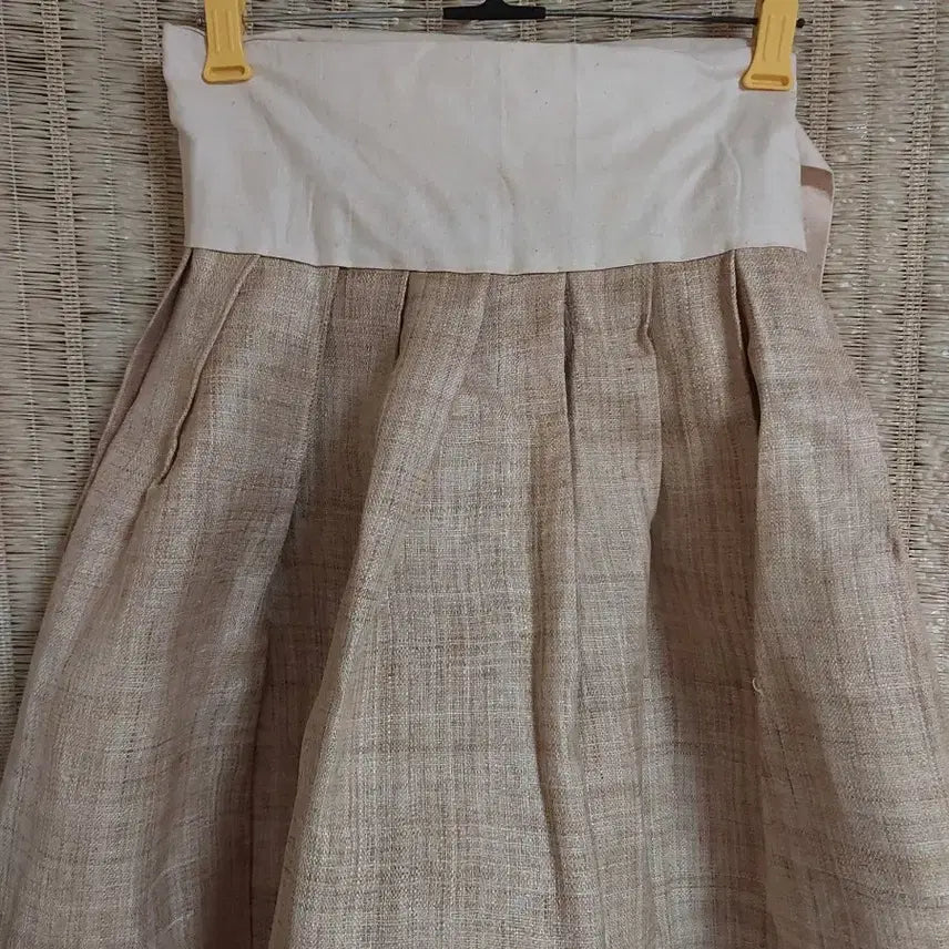 [BUNJANG] Vintage Hemp Skirt / 고전 삼베 허리치마 소장용