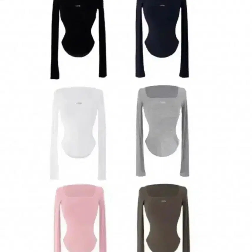 [BUNJANG] ODDOR Square Neck T-Shirt Black / 오도어 스퀘어넥티 블랙 새상품