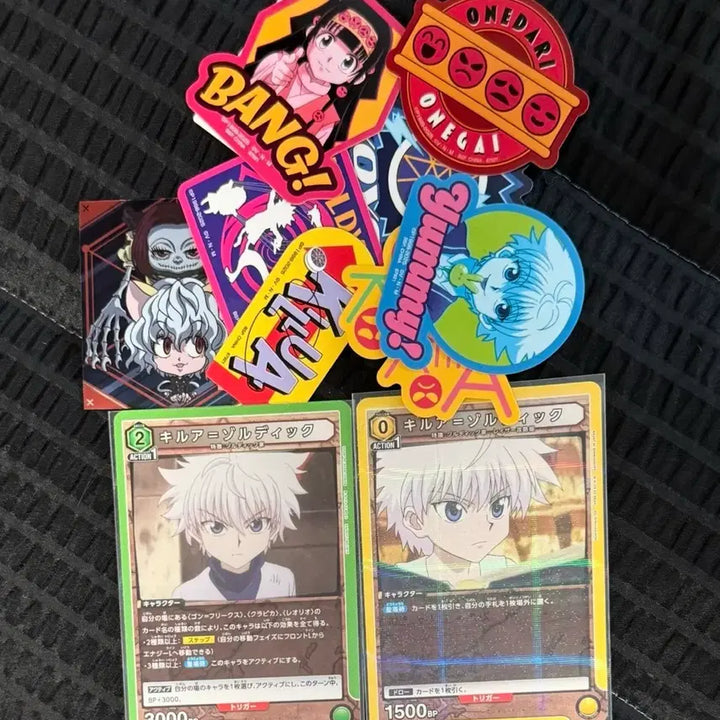 [BUNJANG] Hunter x Hunter Card &amp; Sticker Bundle Set / 헌터x헌터 카드 &amp; 스티커 일괄
