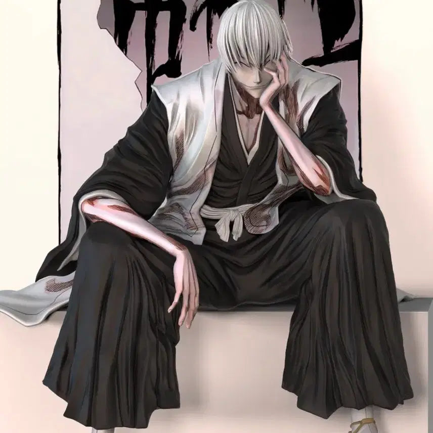 [BUNJANG] Freedom Ichimaru Gin Bleach Resin Figure / Freedom 이치마루 긴 블리치 레진피규어