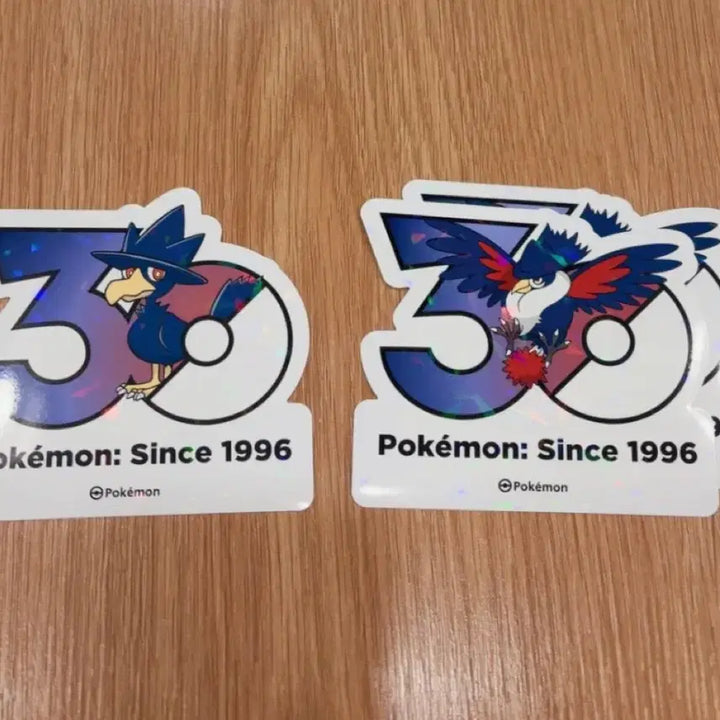 [BUNJANG] Nirou Donkrow Pokemon 30th Anniversary Sticker Set / 니로우 돈크로우 세트 포켓몬 30주년 기념 스티커