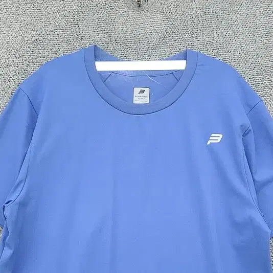 [BUNJANG] Beanpole Light Blue Functional Short Sleeve T-Shirt / 빈폴 라이트 블루 기능성 반팔티 100