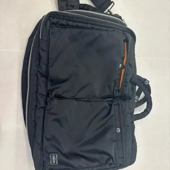 [BUNJANG] Porter Black 3-Way Tanker Briefcase / 포터 블랙 3way 탱커
