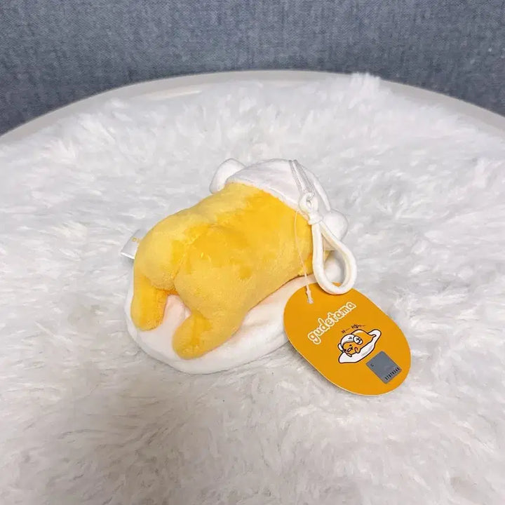 [BUNJANG] Gudetama Butt Sheep Head Keyring / 구데타마 엉덩이 양머리 키링