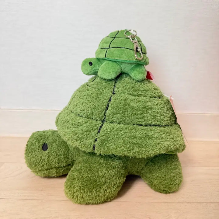 [BUNJANG] Miffy Turtle Plush + Keychain Set (Authentic) / 정품) 미피 거북이 인형 + 키링 세트
