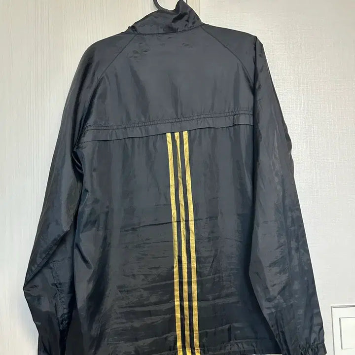 [BUNJANG] Adidas Black Windbreaker Jacket Size 110 / 아디다스 블랙 바람막이 자켓 110