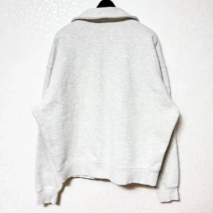 [BUNJANG] Lee Small Logo Half-Zip Sweatshirt Oversized Fit / [S,90]Lee 스몰로고 반집업 맨투맨 오버핏