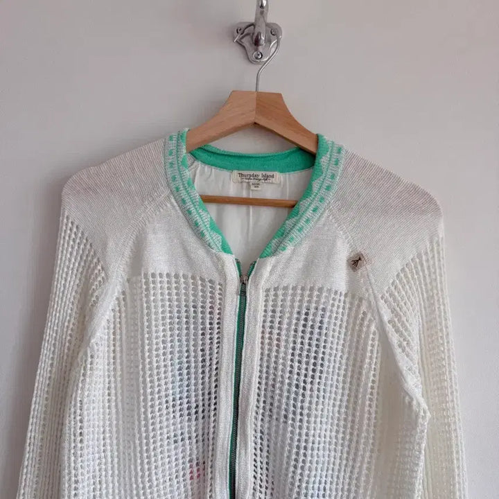 [BUNJANG] Thursday Island Zip-Up Cardigan / 써스데이아일랜드(Thursday island) 집업 가디건