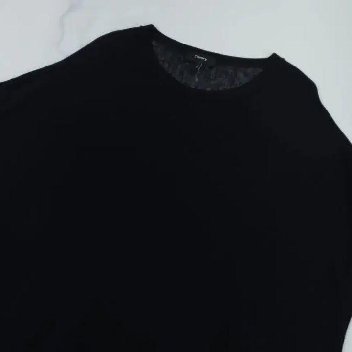 [BUNJANG] Theory Black See-Through Knit Top (Size P) / 띠어리 블랙 시스루 니트 P(~77)